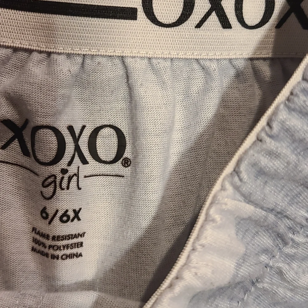 🦔XOXO girl cloud pajama shorts 🌷